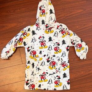Disney Mickey Mouse Kids Hoodie - White, Red, and Black